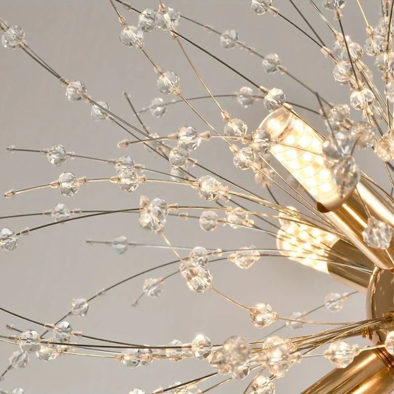 Lustre En Cristal À Suspension – Élégance Et Brillance Intemporelle