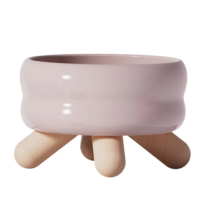 Design Raised Cat Bowl - Komfort og naturlig eleganse