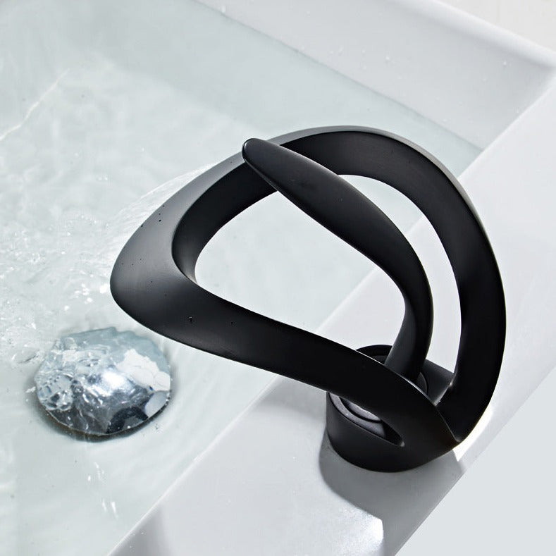 Robinet Salle De Bain Moderne – Design Courbé Et Élégant