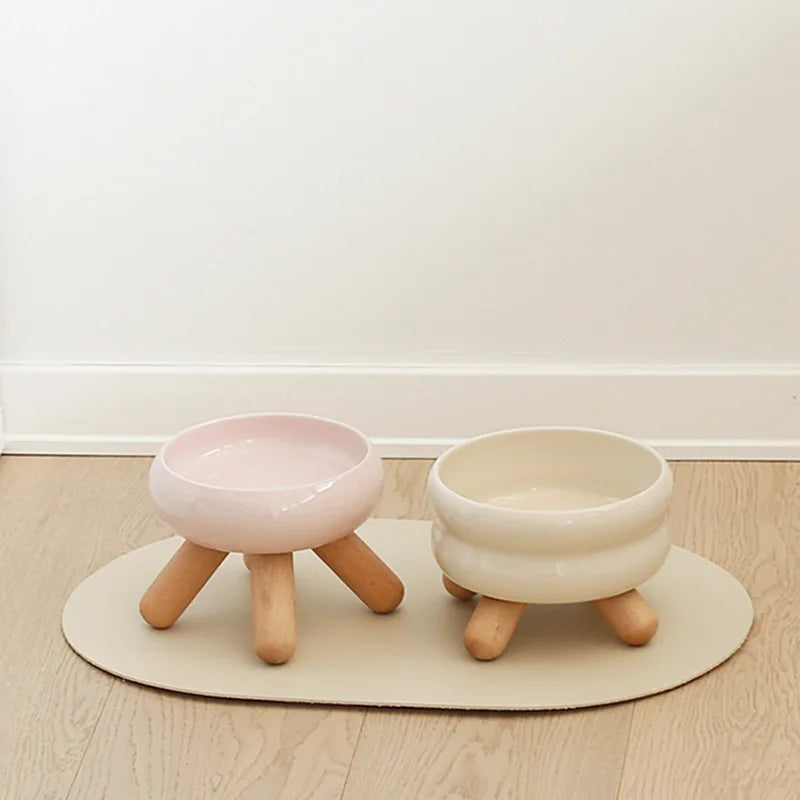 Design Raised Cat Bowl - Komfort og naturlig eleganse