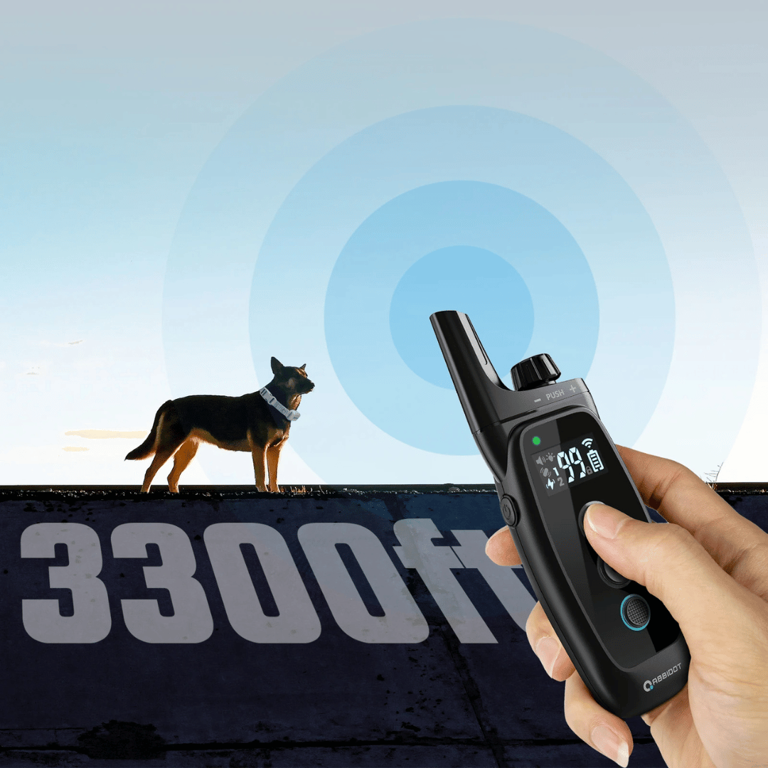 Dog Training Collar – LED Remote Control and Range 1000 m