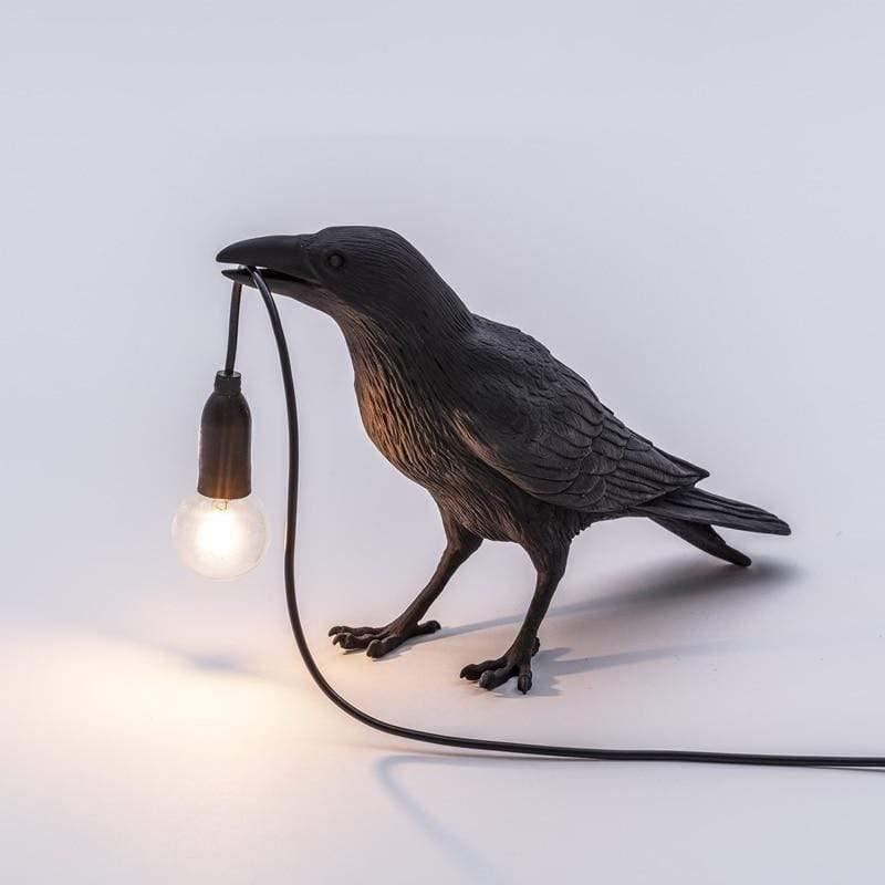 Decorative Lamp — Raven For Mysterious Atmosphere