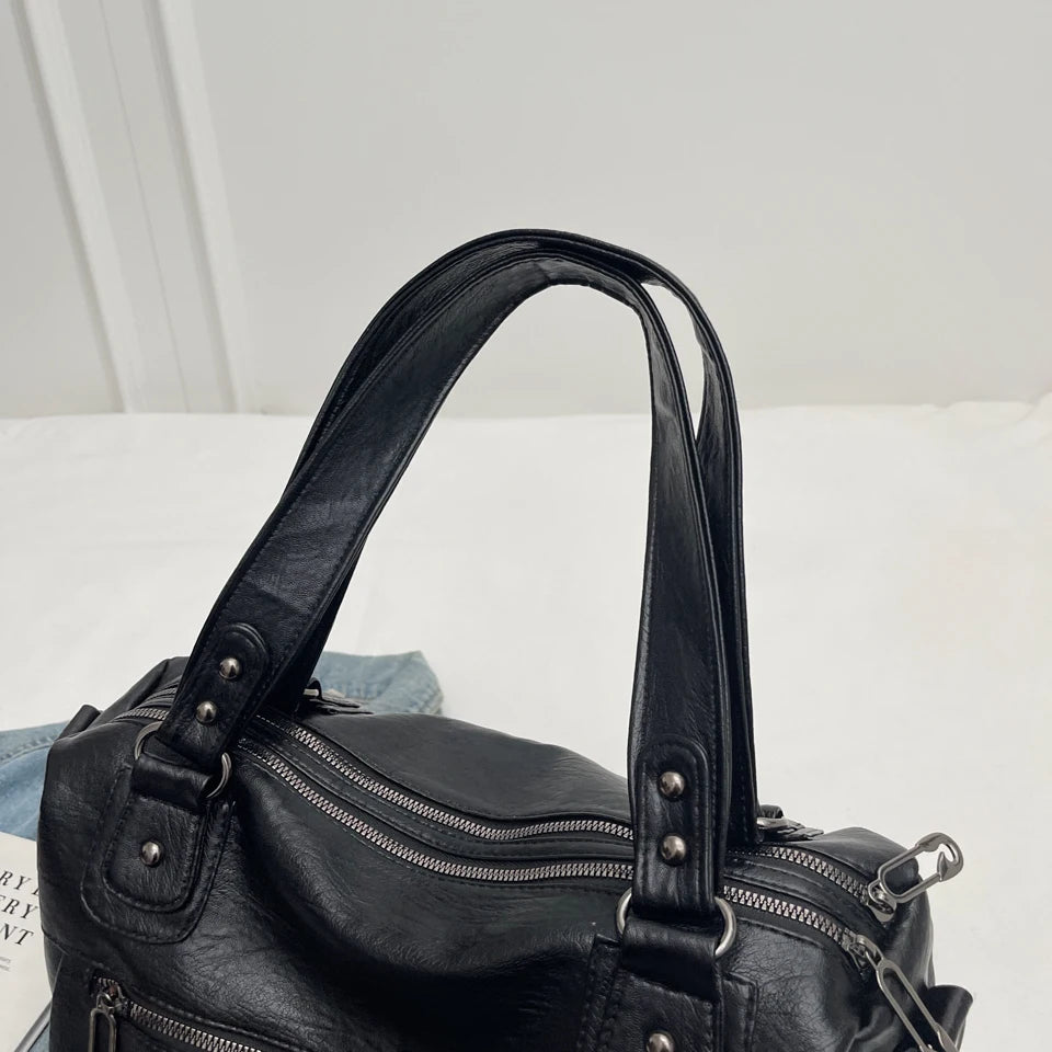 Belmonde | Stor Skolväska Med Axelrem – Praktisk Och Daglig Elegans