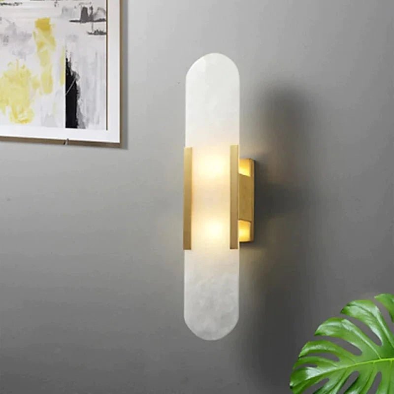 Nástěnné LED svítidlo černé a zlaté – moderní elegance a chic design