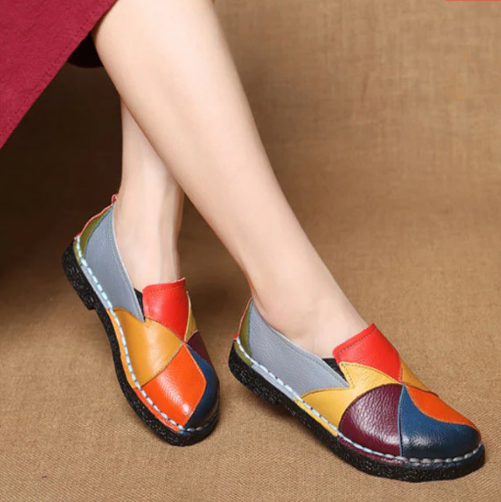 Färgade Skor – Färgstark Stil Och Elegant Utseende