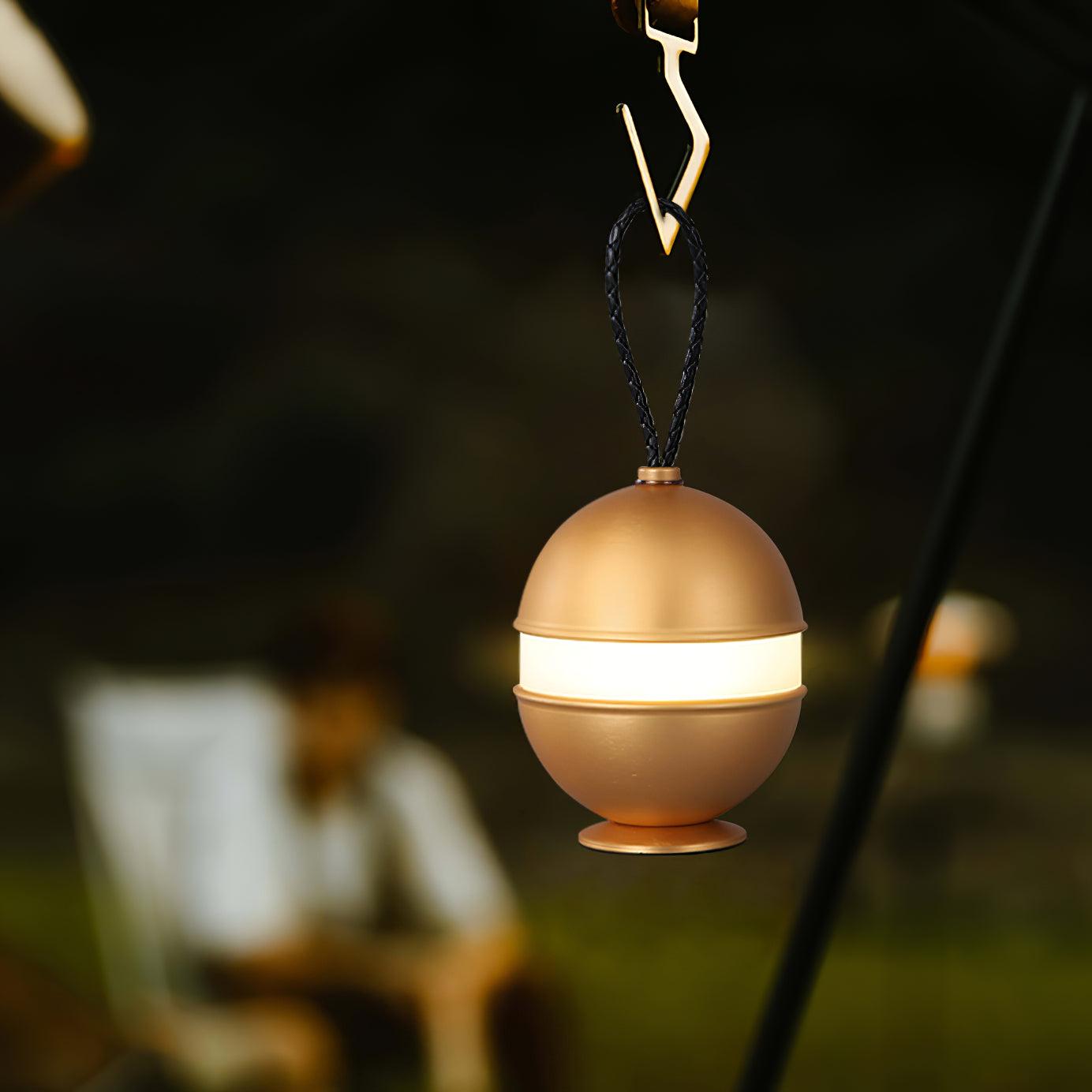 Dobíjecí kulová lampa - elegantní design a relaxační světlo