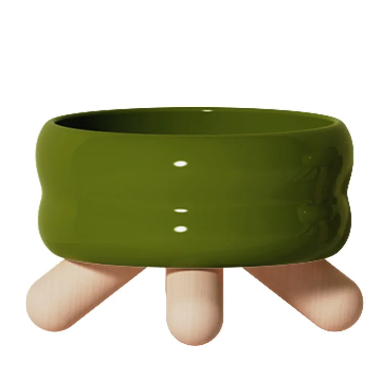 Design Raised Cat Bowl - Komfort og naturlig eleganse
