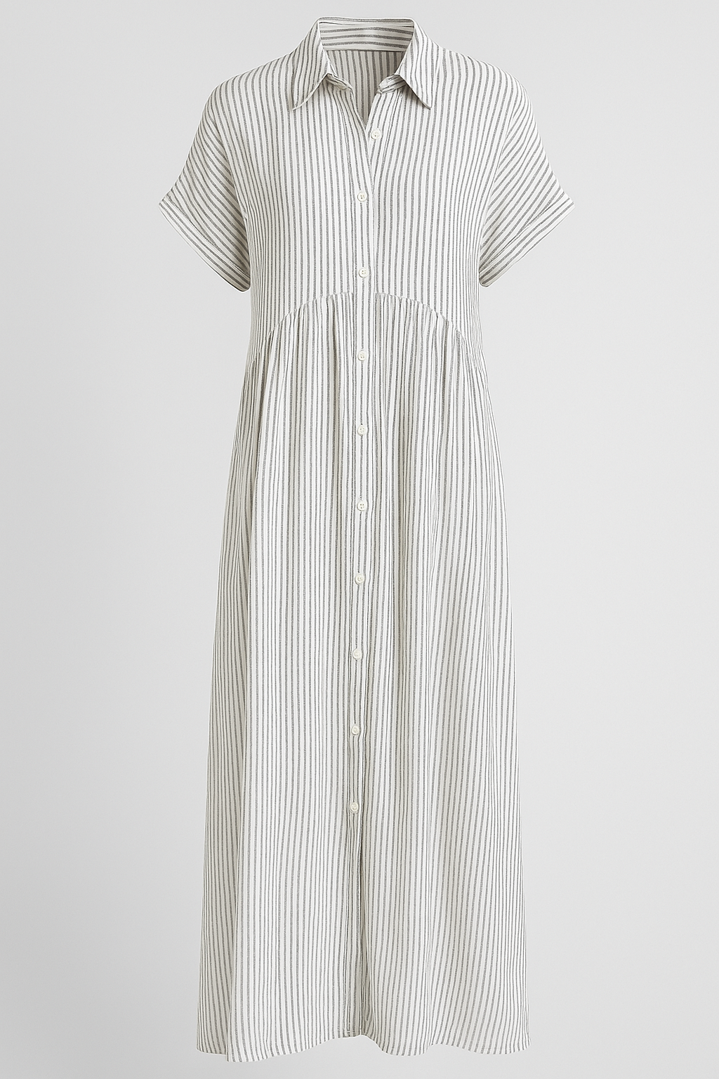 Midi-jurk met zakken – Elegant, comfortabel en met praktische zakken