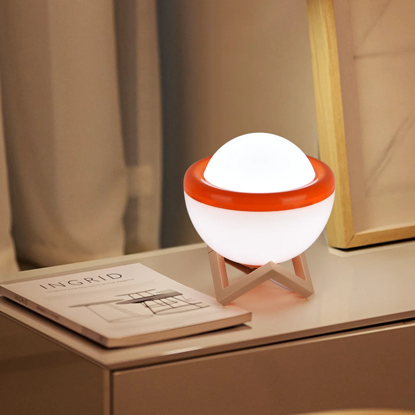 Lampa de noptieră stil clasic – eleganță și blândețe luminoasă