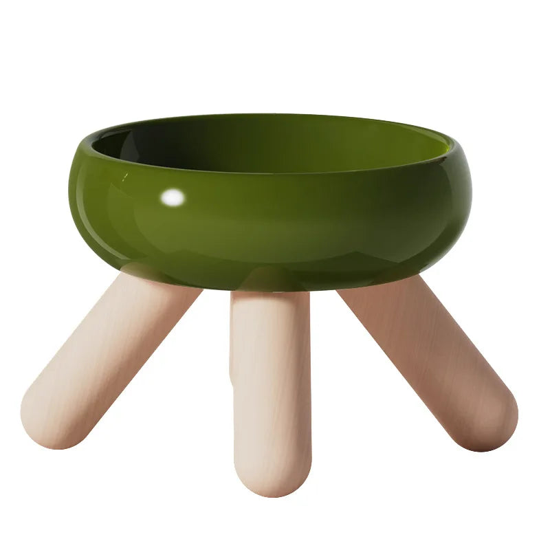 Design Raised Cat Bowl - Komfort og naturlig eleganse