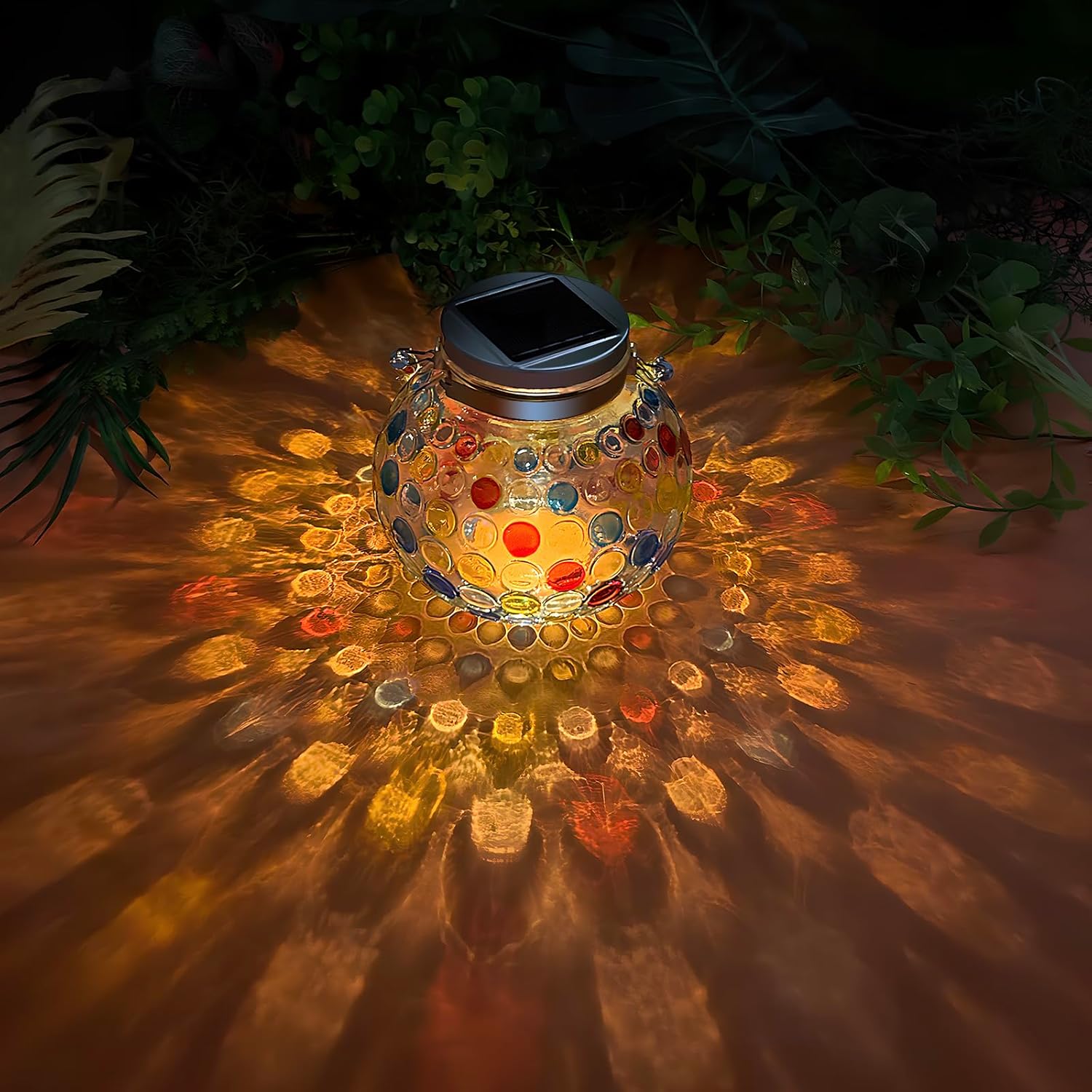 Solarlampe til Udendørsbrug — Elegance i Glas