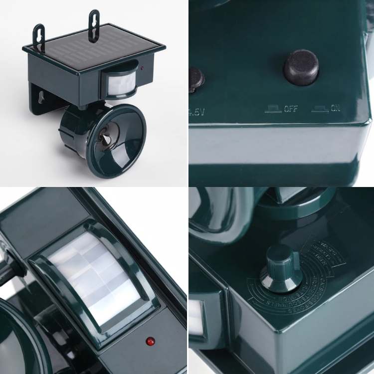 Répulsif Électronique Pour Jardin — Chasse Les Oiseaux Et Protége Vos Espaces