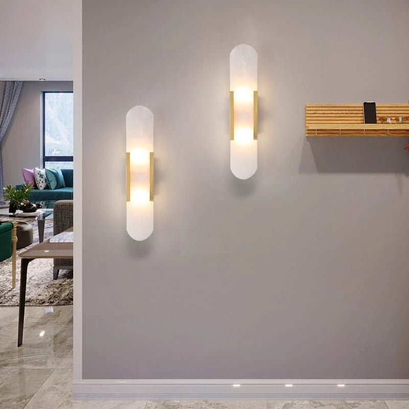 Nástěnné LED svítidlo černé a zlaté – moderní elegance a chic design