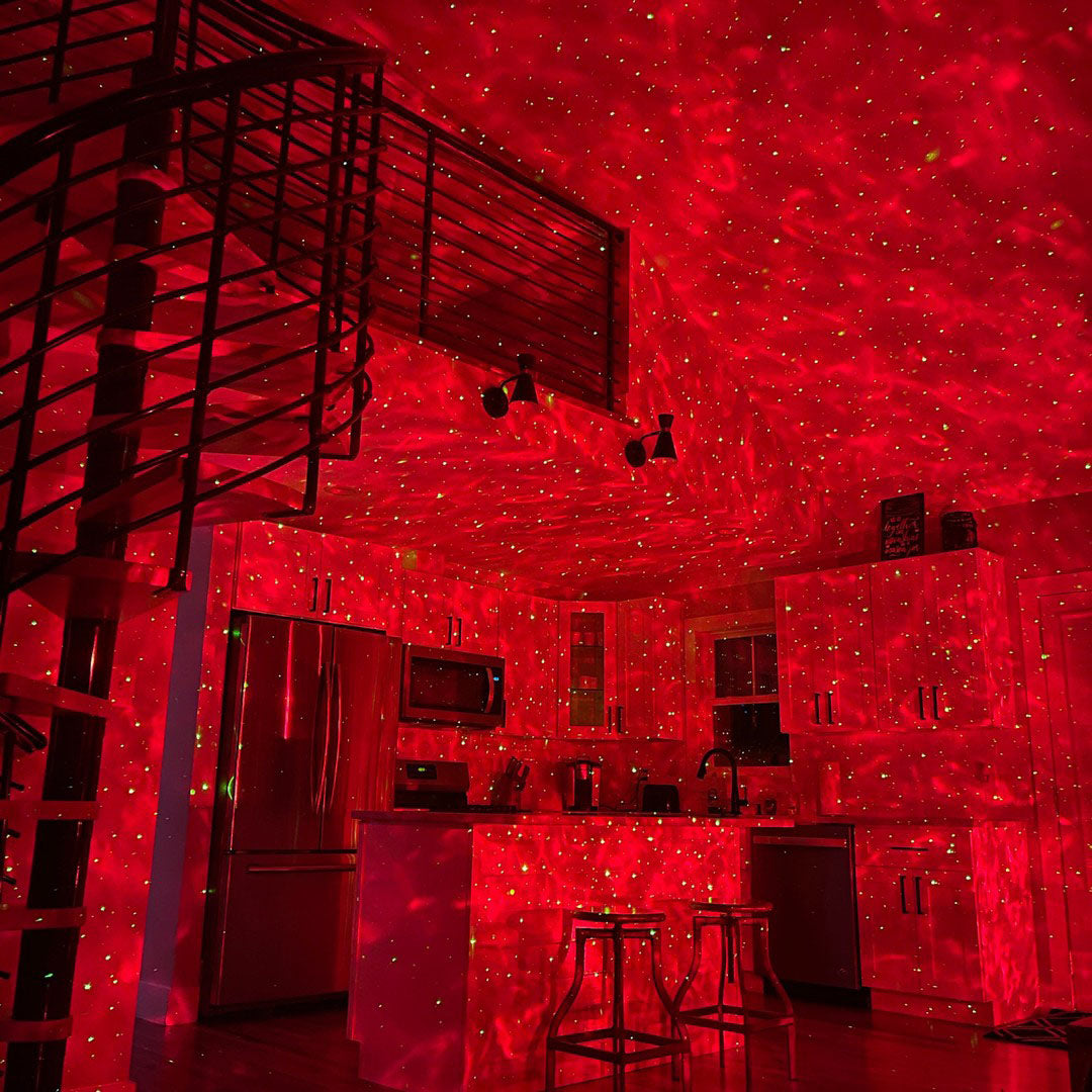 Galaxy Light Projector - oplysende og beroligende dekoration