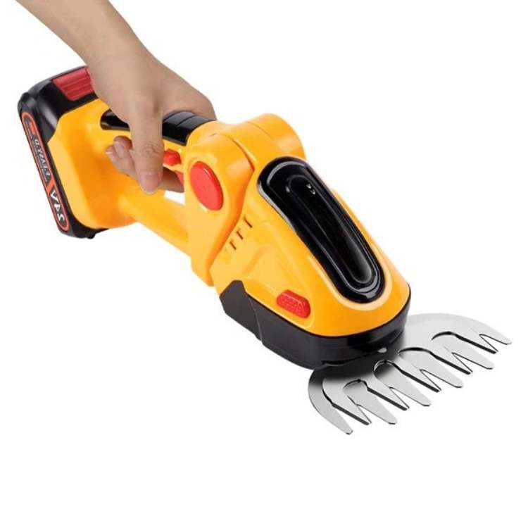 Kabelloses 2-in-1 Gartenwerkzeug — Heckenschneider und praktische Schere