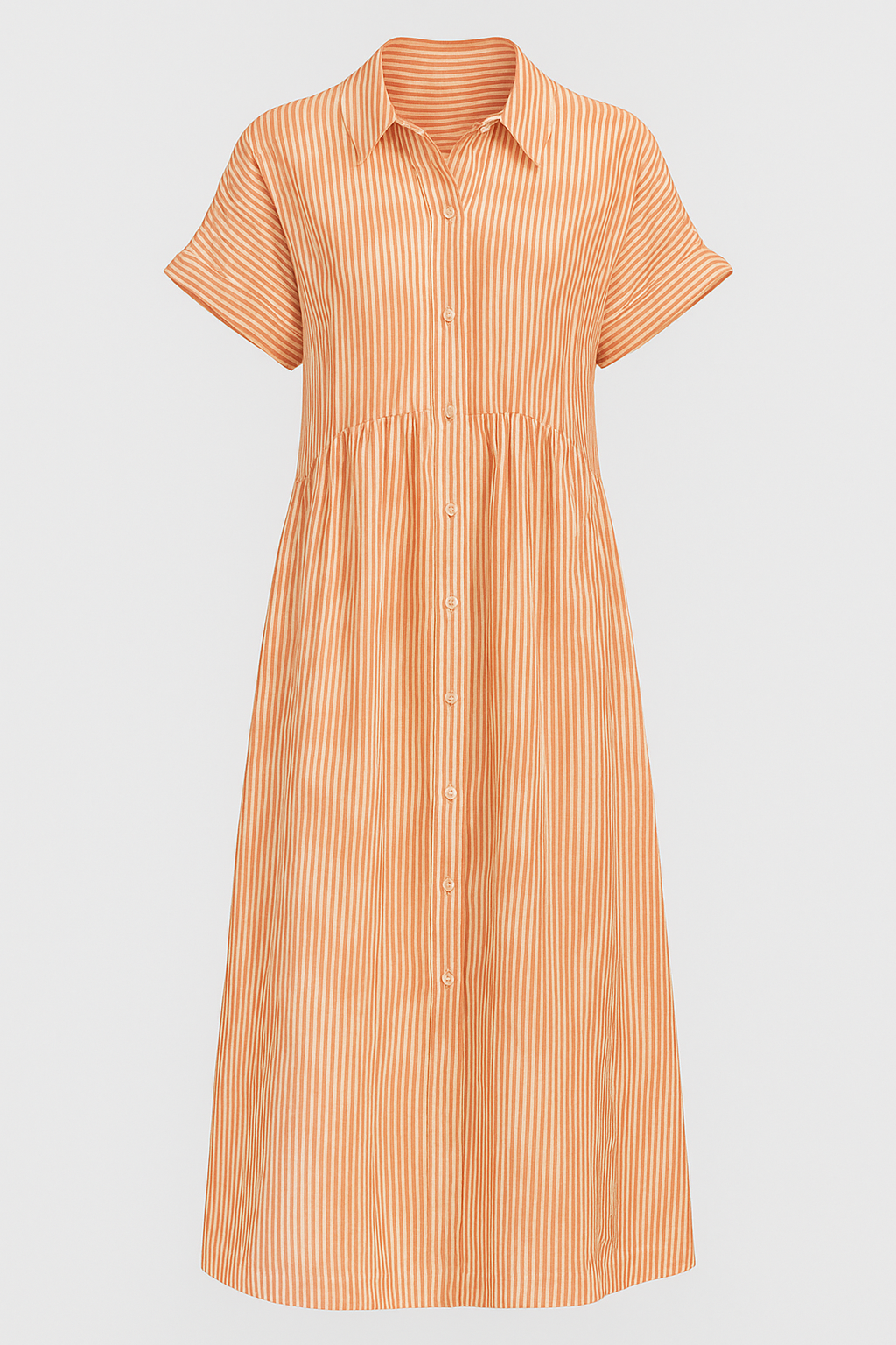 Midi-jurk met zakken – Elegant, comfortabel en met praktische zakken