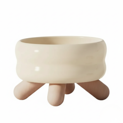 Design Raised Cat Bowl - Komfort og naturlig eleganse
