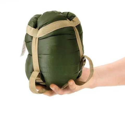 Kompakt sovepose - praktisk design og enkel oppbevaring