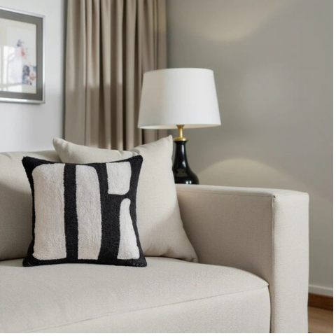 Decorative Cushion with Zebra Pattern – Wild and Elegant Touch