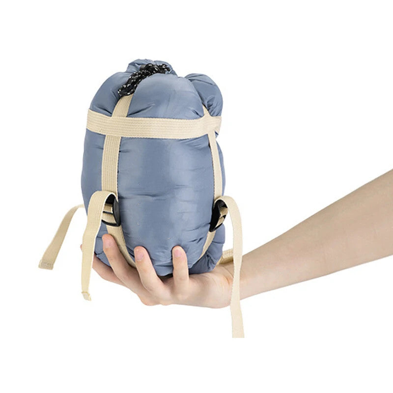 Kompakt sovepose - praktisk design og enkel oppbevaring