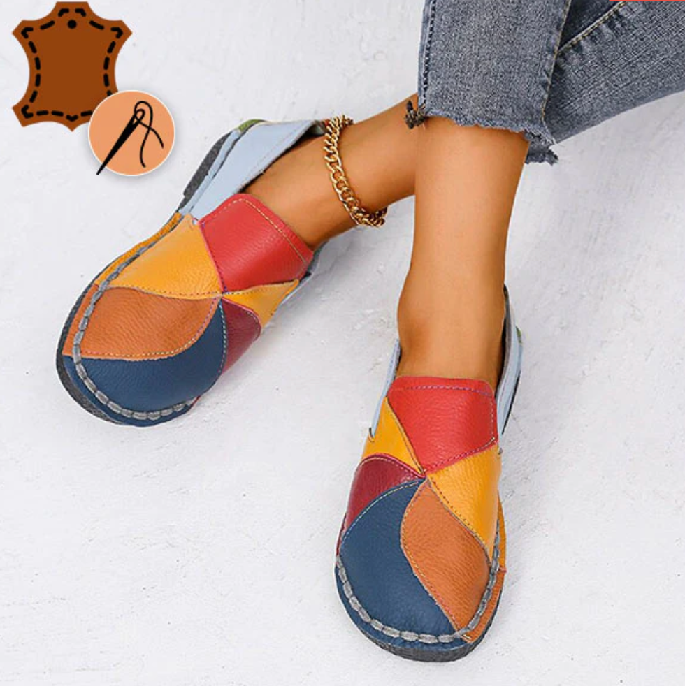 Färgade Skor – Färgstark Stil Och Elegant Utseende