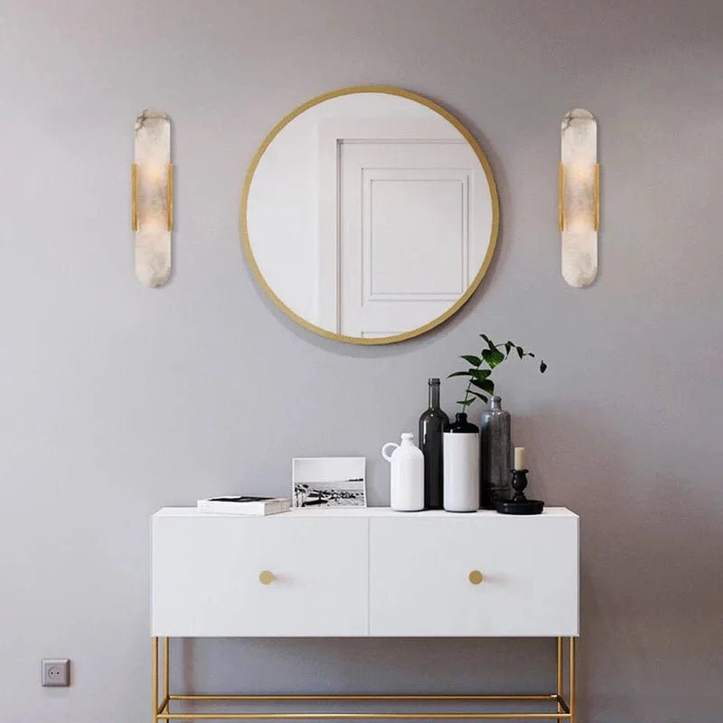 Nástěnné LED svítidlo černé a zlaté – moderní elegance a chic design