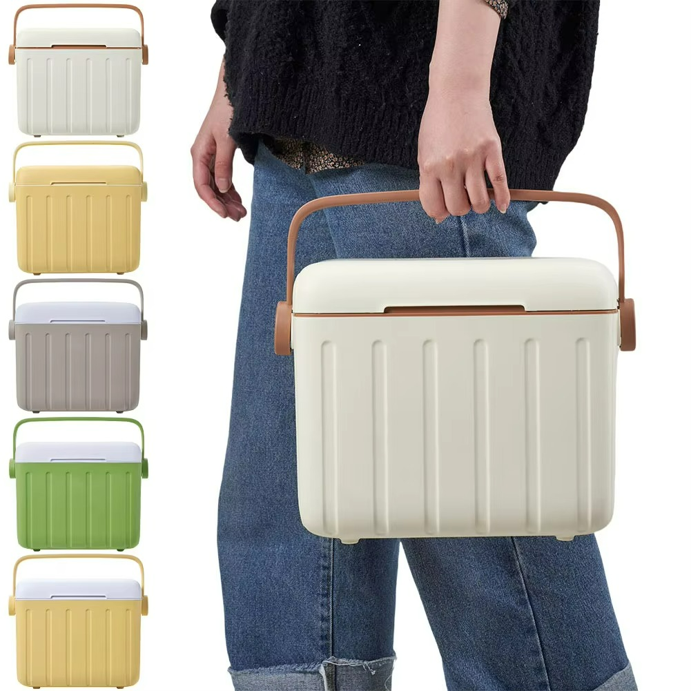 Glacière Rétro Isotherme Portable – Élégance Et Performance