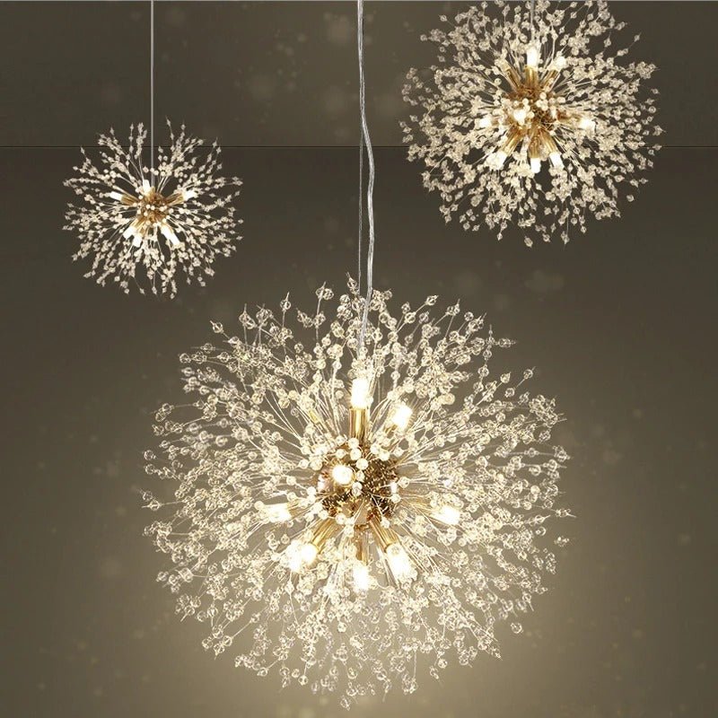 Lustre En Cristal À Suspension – Élégance Et Brillance Intemporelle