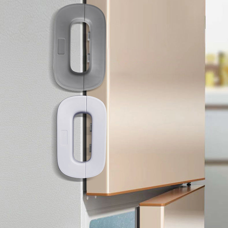 粘着式セキュリティロック – クローゼットや引き出しのための目立たない保護