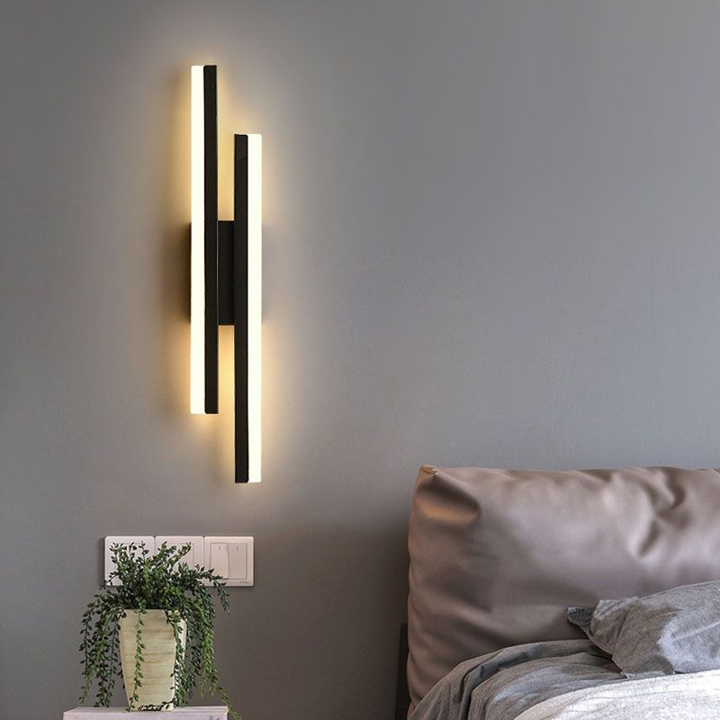 LED Vägglampa – Modern Vertikal Stil