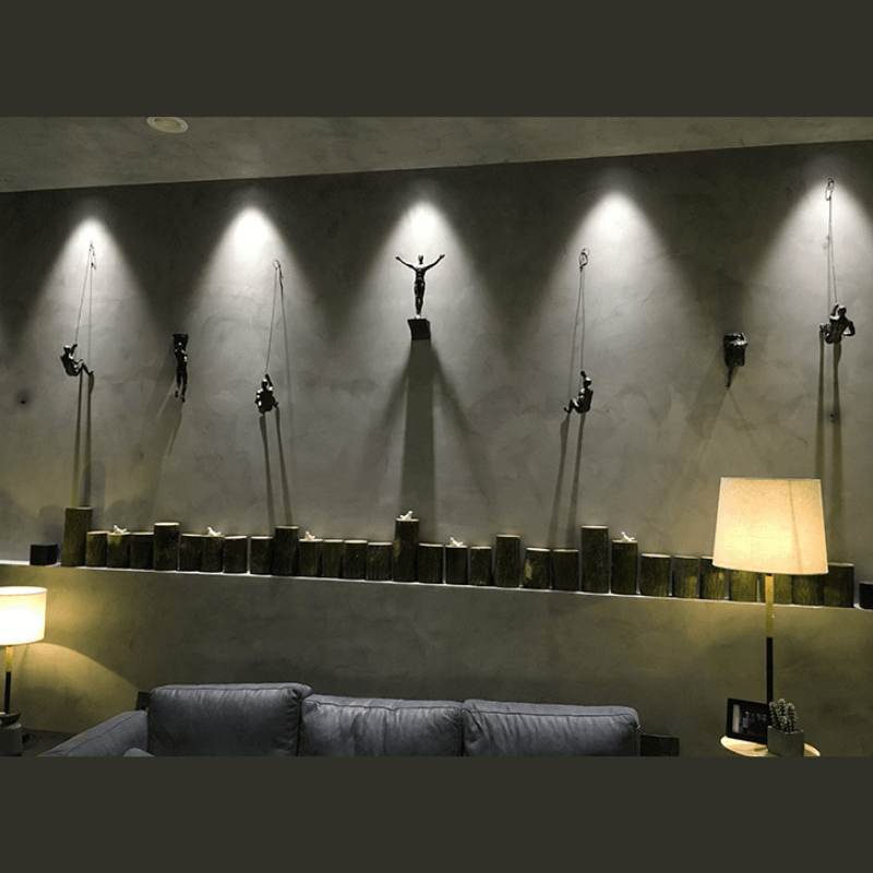 壁面彫刻のセット - あなたのインテリアのための芸術的なエレガンス