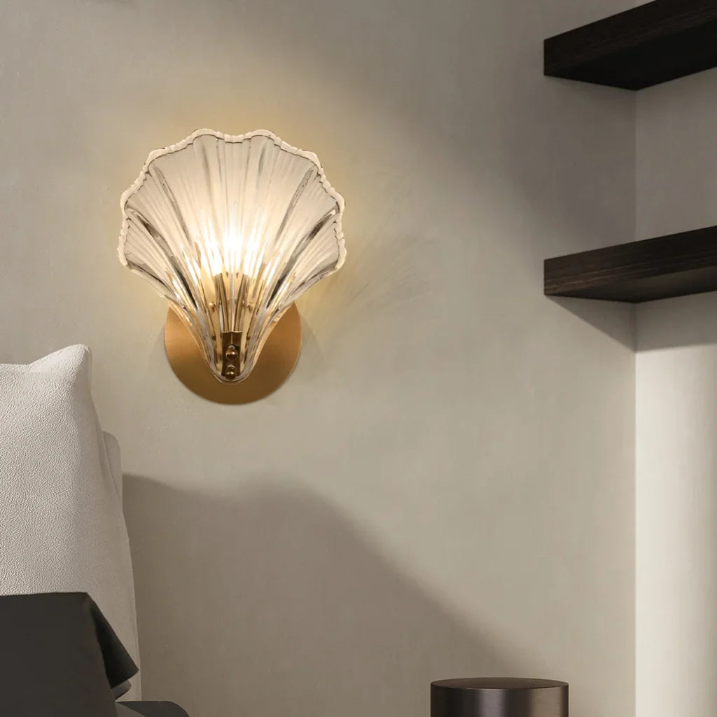 シェル壁灯 – エレガントでマリンな照明