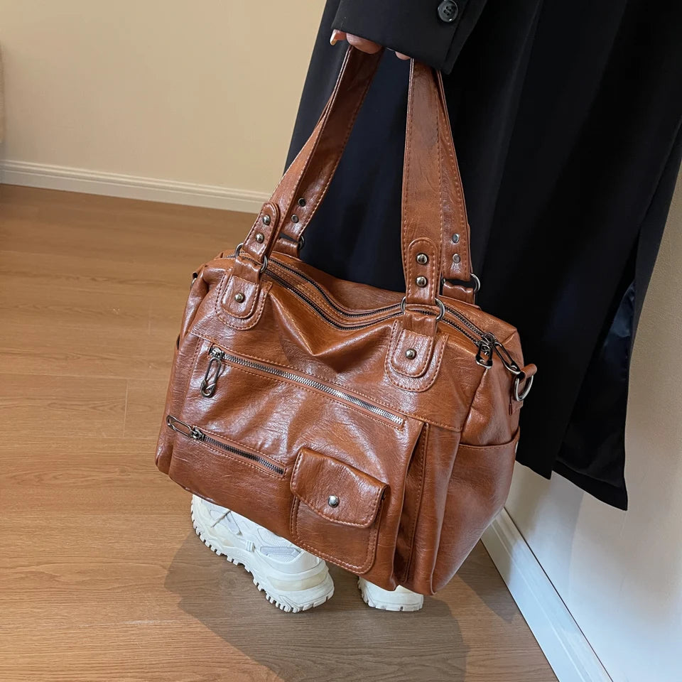 Belmonde | Stor Skolväska Med Axelrem – Praktisk Och Daglig Elegans