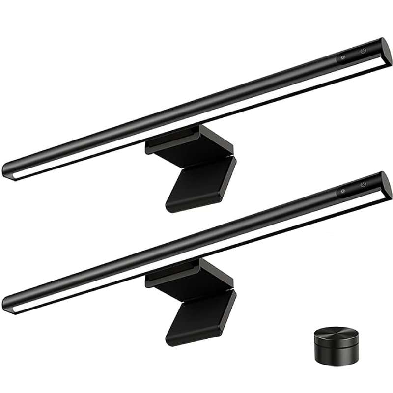 Lâmpada LED de Secretária - Iluminação Sem Fios para Ecrã