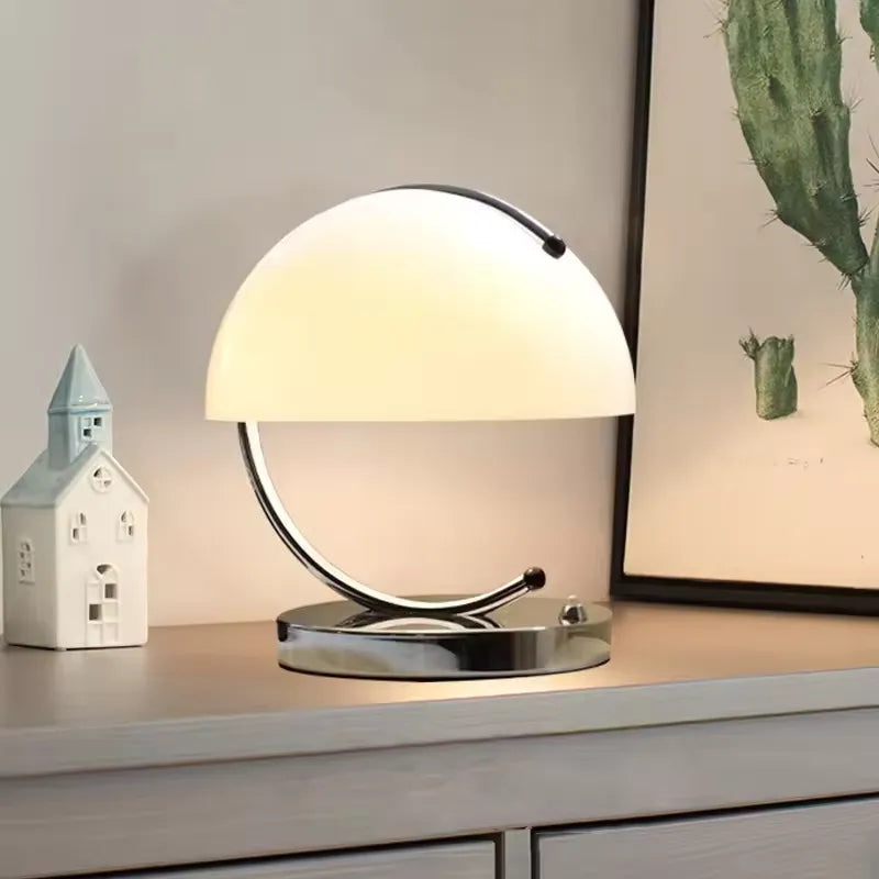 Scandinavian Style Glass Table Lamp – Elegance and Modernity