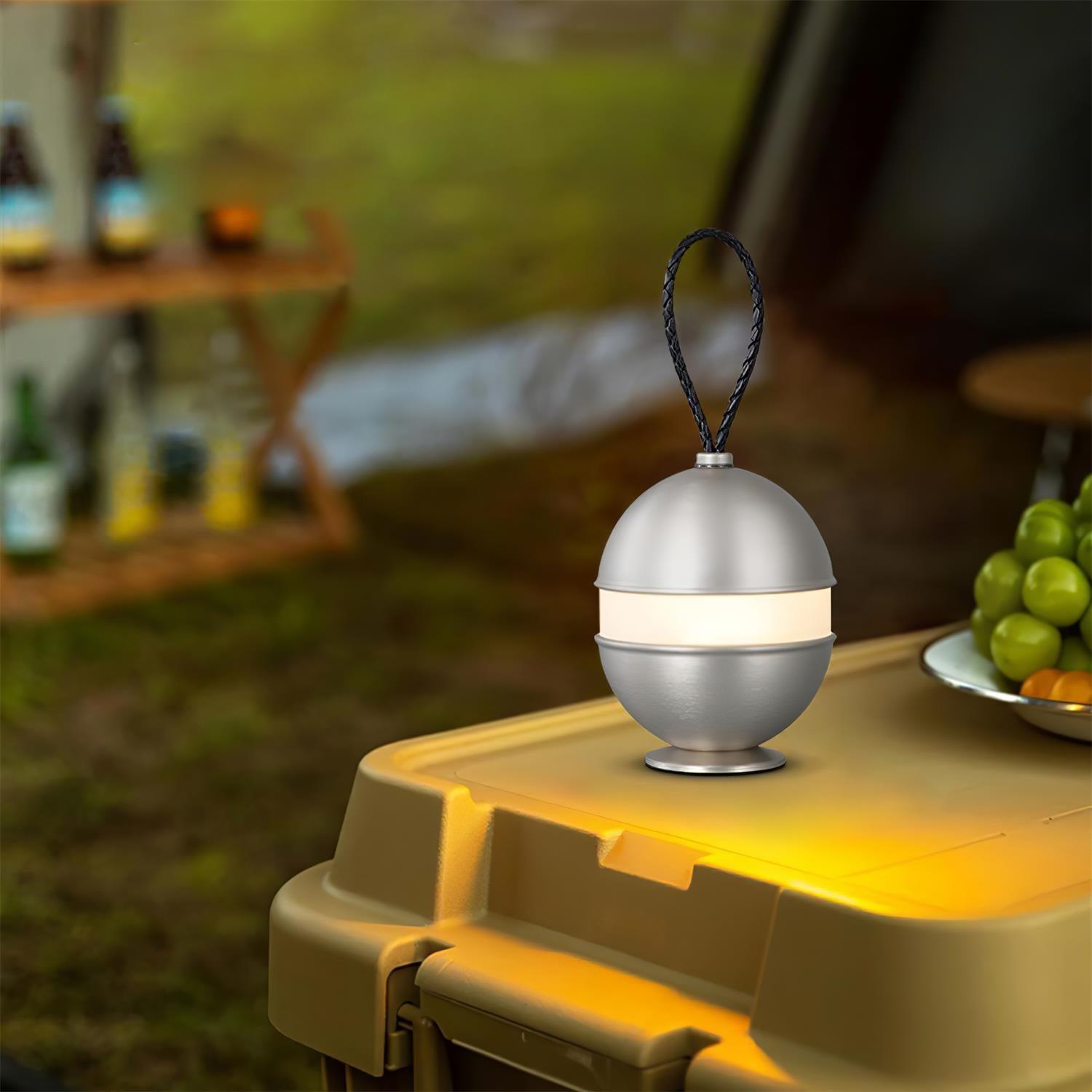 Dobíjecí kulová lampa - elegantní design a relaxační světlo