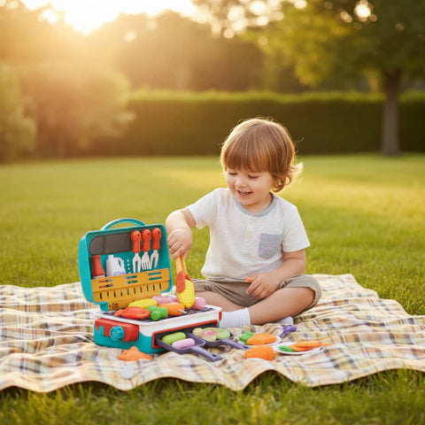 Toy Barbecue For Kids - Creativity & Gourmet Fun