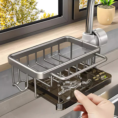 שואב-ספוגים קומפקטי לברז – אחסון חכם וחיסכון במקום