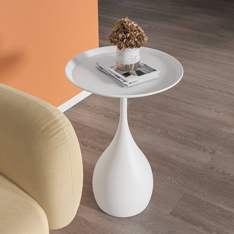 Ronde Bijzettafel – Metalen Structuur en Stabiele Basis 