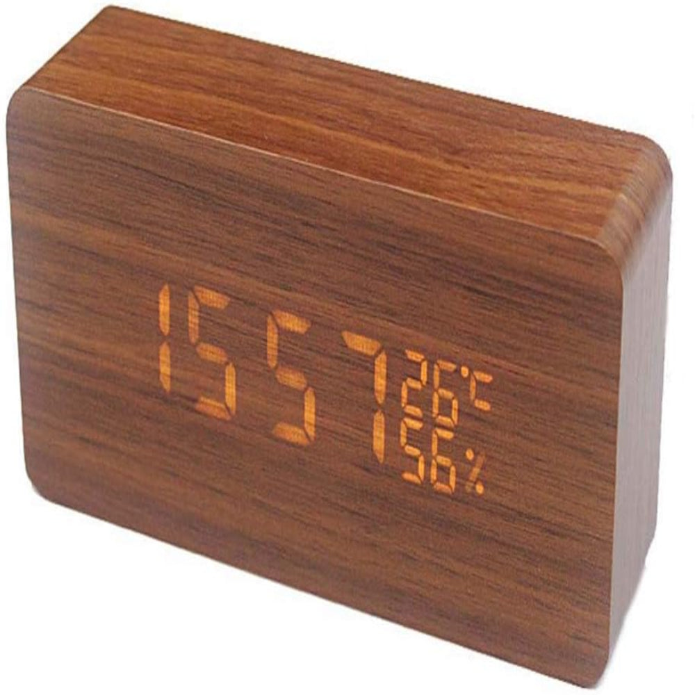 音声コントロール付きLED時計 – モダンデザインとスマート機能 