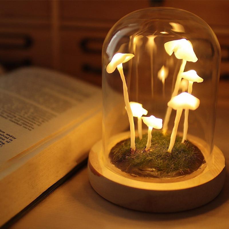 Enchanted Mushroom Lamp – Decorative Magic and Timeless Elegance 