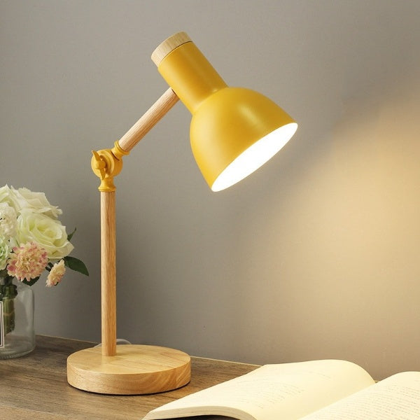 LED Skrivebordslampe – Naturlig Stil Og Nordisk Design 