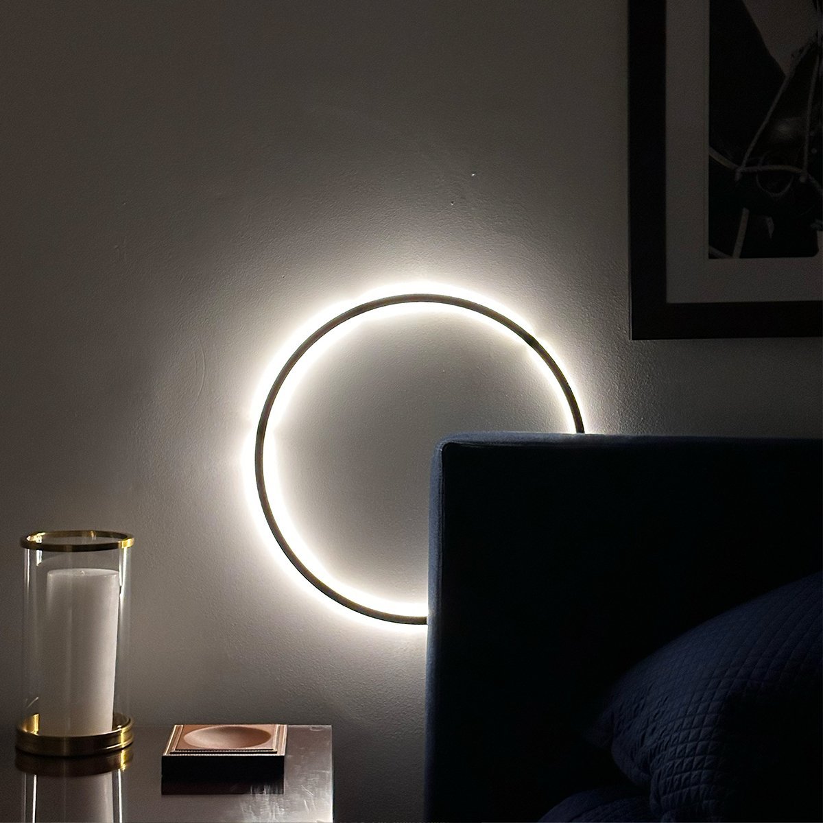 Vegglampe Halo – Eleganse og Modernitet 