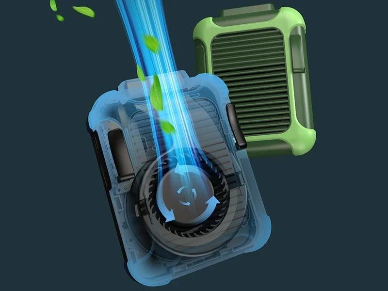Prenosný ventilátor s dobíjacou batériou