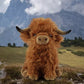 Peluche Vache des Highlands Écossaise