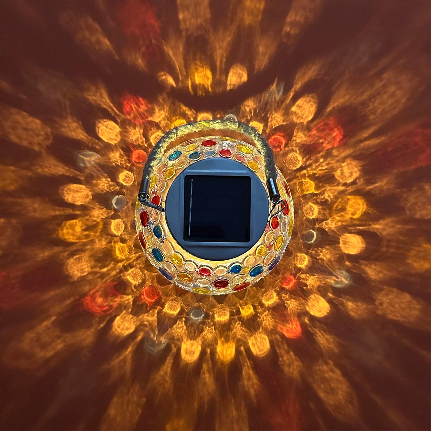 Aurinkokäyttöinen Ulkovalaisin — Lasinen Eleganssi 