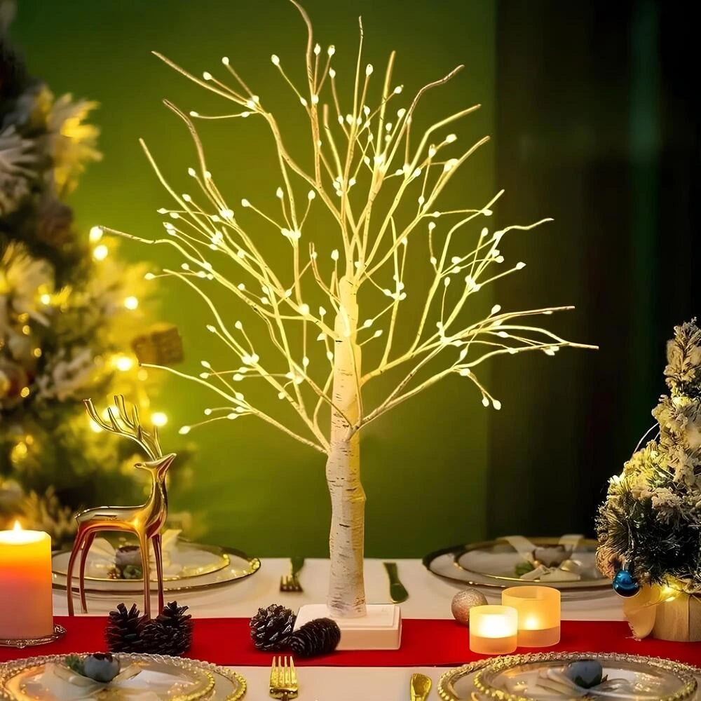 Διακοσμητικό Φωτιστικό Δέντρο Βόρειας Ευρώπης – Άνετη και Σύγχρονη Ατμόσφαιρα 