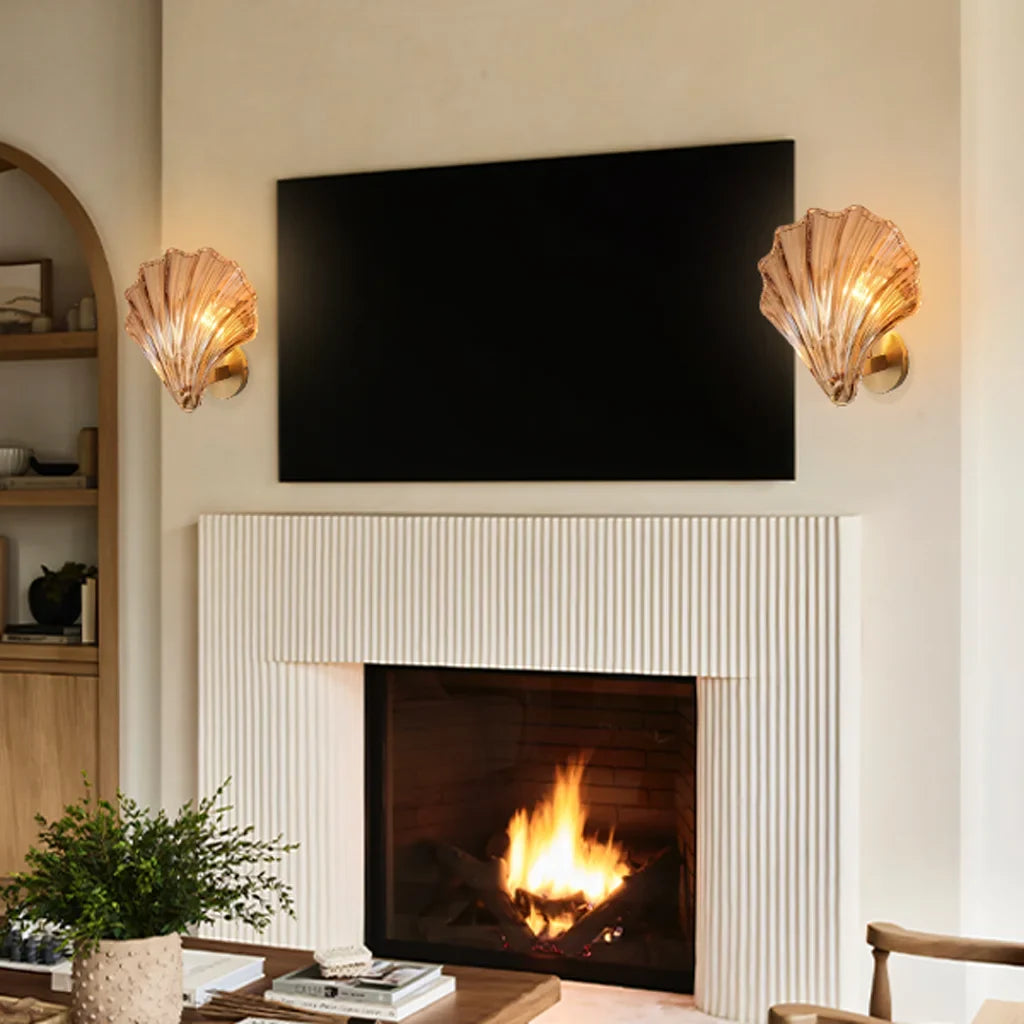 Applique Murale Coquillage – Éclairage Élégant Et Marin