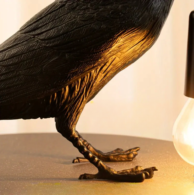 Decorative Lamp — Raven For Mysterious Atmosphere 