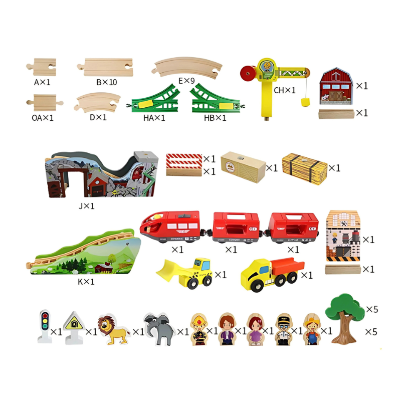 Children's Train Toy - Adventure & Learning Fun